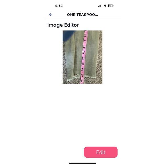 One teaspoon belted long sleeve khaki green jumpsuit women’s Small - Picture 9 of 11